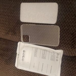 Gel Rubber Soft Skin Silicone Protective Case for iPhone 12/iPhone 12 Pro Clear